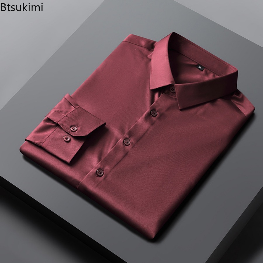 2026 New Non-iron Anti-Wrinkle - Dress Shirt Non-Iron ulasan dan harga
