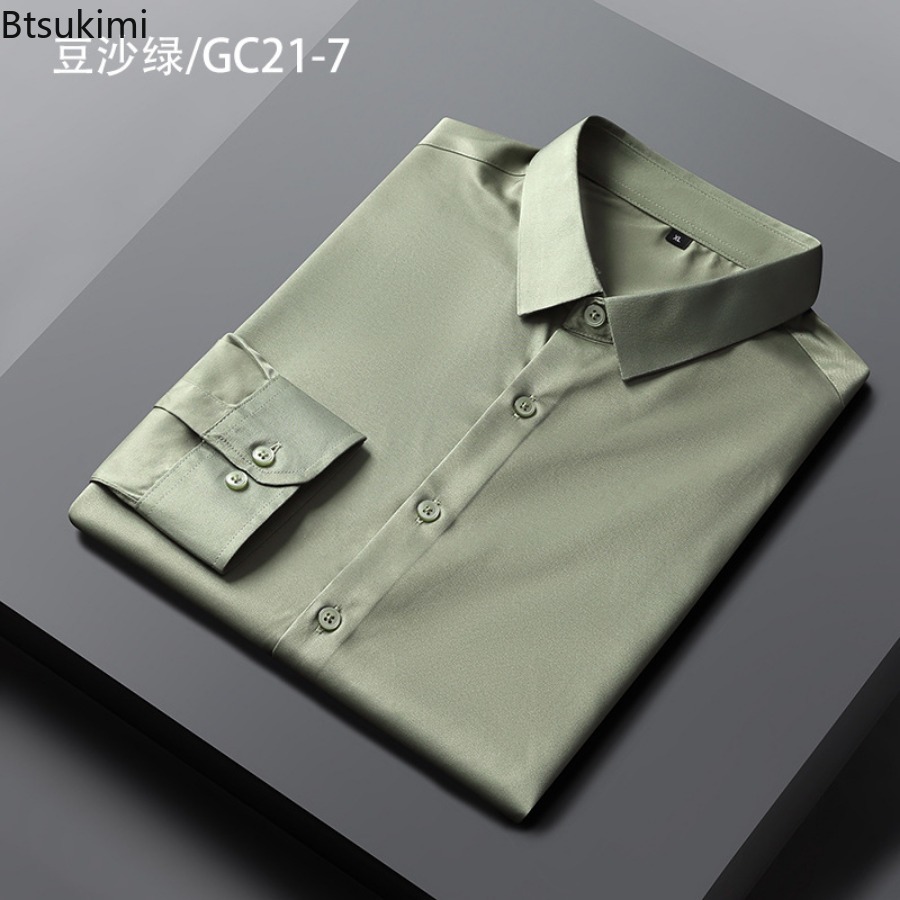 2026 New Non-iron Anti-Wrinkle - Dress Shirt Non-Iron ulasan dan harga